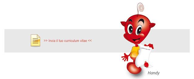 Accedi al modulo per inviare il curriculum vitae