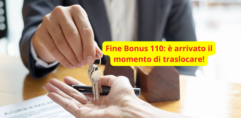 Bonus 110 e traslochi